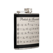 Abstrakte Flasche eingewickelt im Vinyl Flachmann (Rechts)