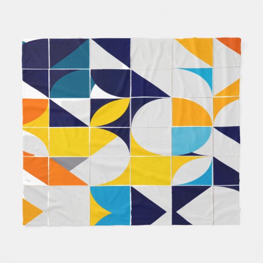 Abstrakte Fleece Blanket (Vorderseite (Horizontal))