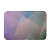 Abstrakte Fliegende Partikel | Geometrische Formen Badematte (Vorderseite)