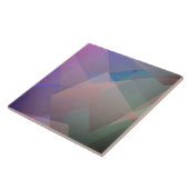 Abstrakte Fliegende Partikel | Geometrische Formen Fliese (Seite)