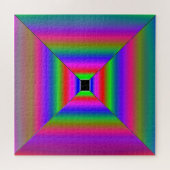 Abstrakte Fliesenkunst Puzzle (Horizontal)