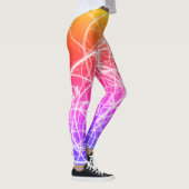 Abstrakte Fließbänder Leggings (Rechts)