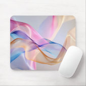 Abstrakte Fließmenge an Pastell Mousepad (Mit Mouse)