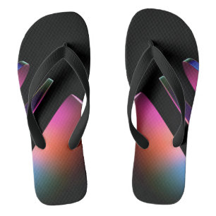 Abstrakte Flip Flops Badesandalen