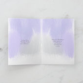 Abstrakte florale Happy Birthday Grußkarte Dankeskarte (Innenseite)