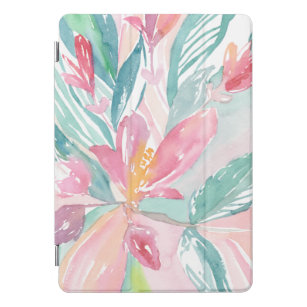 Abstrakte florale Wasserfarbe Art iPad Abdeckung iPad Pro Cover