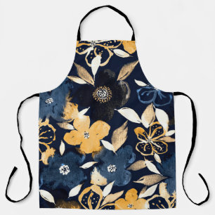 Abstrakte Florals: Farbwiederholtes Muster Schürze