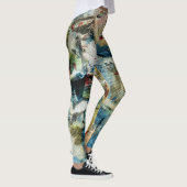 Abstrakte Flow Leggings (Rechts)