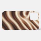 Abstrakte Fluid-Sculptur-Kunst - Moderne Minimalis Case-Mate iPhone Hülle (Rückseite (Horizontal))