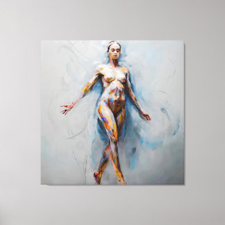 Abstrakte Fluidität Leinwanddruck