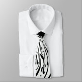 Abstrakte Flüssig-Tinte Krawatte (Gebunden)