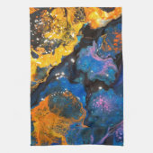 Abstrakte flüssige Kunst Geschirrtuch (Vertikal)