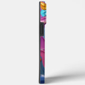 Abstrakte flüssige mehrfarbige Farbe Case-Mate iPhone Hülle (Rückseite / Rechts)