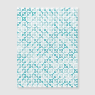 Abstrakte Flüssigkeits-Grafik-Kunst Magnetkarte