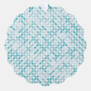 Abstrakte Flüssigkeits-Grafik-Kunst Ornament Karte