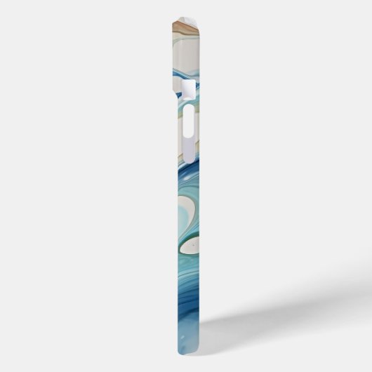 Abstrakte Flüssigkeitsblasen Case-Mate iPhone Hülle (Rückseite / Links)