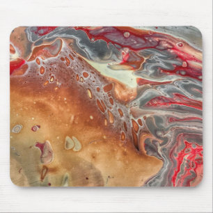 Abstrakte Flüssigkeitskunst Mousepad