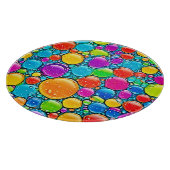 Abstrakte Flüssigkeitstropfen Schneidebrett (Ecke)