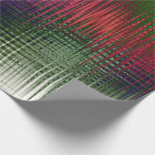 Abstrakte Flüssigtextur Eisglas Kristall gefroren Geschenkpapier (Ecke)