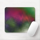 Abstrakte Flüssigtextur Eisglas Kristall gefroren Mousepad (Mit Mouse)
