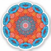 Abstrakte Form Aufkleber (Vorderseite)