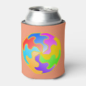 Abstrakte Form Dosenkühler (Kanne Vorderseite)