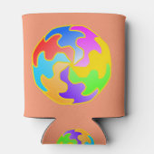 Abstrakte Form Dosenkühler (Rückseite)