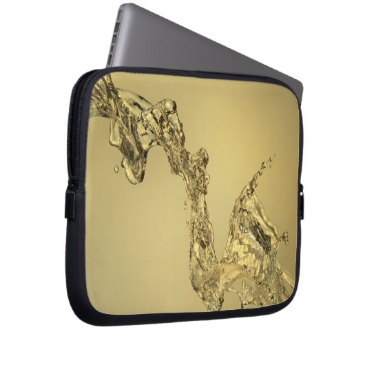 Abstrakte Form gebildet durch das Spritzen des Laptopschutzhülle (Vorne Rechts)