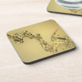 Abstrakte Form gebildet durch das Spritzen des Untersetzer (Linke Seite)