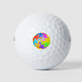 Abstrakte Form Golfball