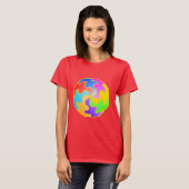 Abstrakte Form T-Shirt (Vorne ganz)