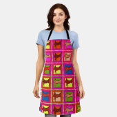 Abstrakte Form, Text hinzufügen, Schürze (Getragen)