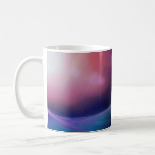 Abstrakte Form zum Färben Kaffeetasse (Links)