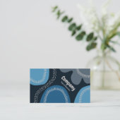 Abstrakte Formen 01a Visitenkarte (Stehend Vorderseite)