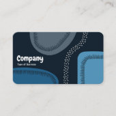 Abstrakte Formen 02a Visitenkarte (Vorderseite)