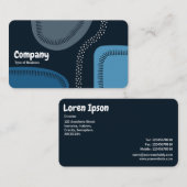 Abstrakte Formen 02a Visitenkarte (Vorne/Hinten)