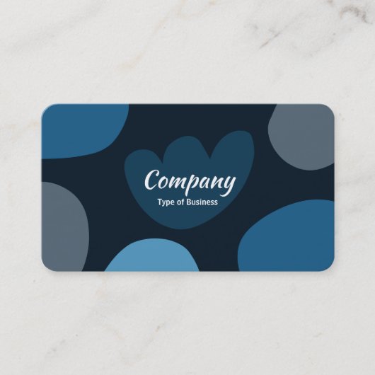 Abstrakte Formen 04a Visitenkarte (Vorderseite)