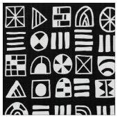 Abstrakte Formen 060617 Muster Stoff (Nahaufnahme)