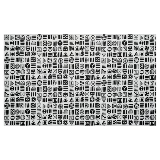 Abstrakte Formen 060617 Muster Stoff (Fat Quarter (45,7 x 55,9 cm))