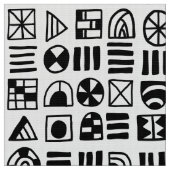 Abstrakte Formen 060617 Muster Stoff (Nahaufnahme)