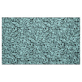 Abstrakte Formen 301122 - Eisblau auf Schwarz Stoff (Fat Quarter (45,7 x 55,9 cm))