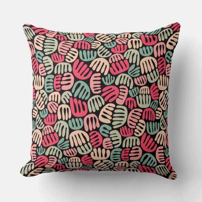 Abstrakte Formen 301122 - Farben 02 Kissen (Vorderseite)