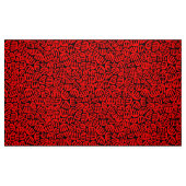 Abstrakte Formen 301122 - Rot auf Schwarz Stoff (Fat Quarter (45,7 x 55,9 cm))