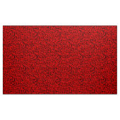 Abstrakte Formen 301122 - Rot auf Schwarz Stoff (Yard (91,4 cm))