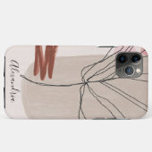 Abstrakte Formen Botanisches Blatt Case-Mate iPhone Hülle (Rückseite (Horizontal))