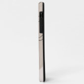 Abstrakte Formen Botanisches Leaf Case-Mate iPhone Hülle (Hinten/Links)