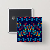 Abstrakte Formen Button (Vorne & Hinten)