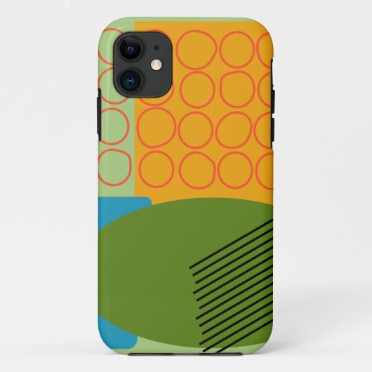 Abstrakte Formen Case-Mate iPhone Hülle (Rückseite)