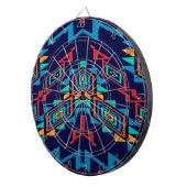 Abstrakte Formen Dartscheibe (Vorderseite rechts)