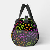 Abstrakte Formen Duffle Bag (Rechts)